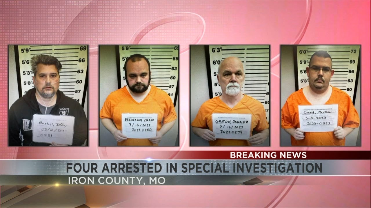 Iron County Sheriff, 3 others arrested in criminal investigation YouTube