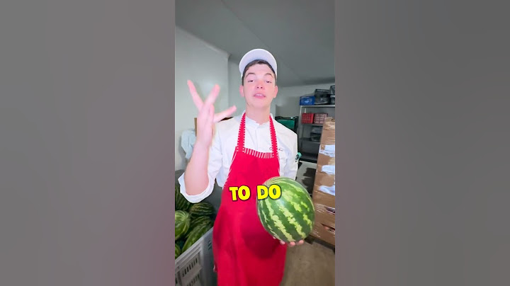 How to Check Watermelon 🍉