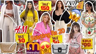 Sarojini Nagar Market Delhi April Latest Collection Starting Rs 20 Meesho, AJIO, ZARA😱😱🔥🔥