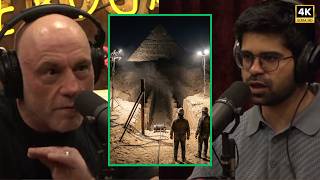 20-Meter Columns Found 1.2km Under the Great Pyramid | Joe Rogan & Aravind Srinivas #bestofjre #4k