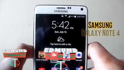 Samsung Galaxy Note 4 | APN Settings for WIND Mobile / Freedom Mobile