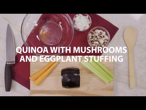 Quinoa Eggplant