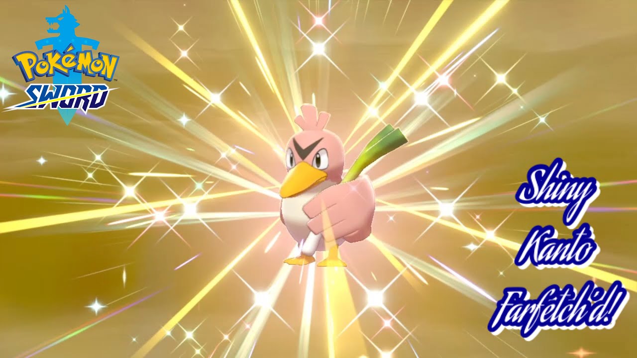 Shiny Farfetch'd 6IV - Pokemon X/Y OR/AS S/M US/UM Let's Go Sword