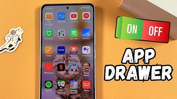 How to Turn On/Off App Drawer on Xiaomi Redmi Note 13