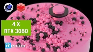 Redshift Render Farm for C4D | Cinema 4D & Redshift Render with 4 x RTX 3080 | iRender