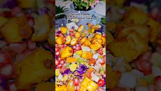Sprouts Paneer Power Salad | Perfect for Weight Loss &amp; Muscle Gain