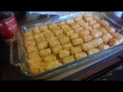 Tater tot casserole | vlogtober day 3