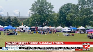Walnut Street Bridge's annual Festival