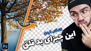 آموزش فتوشاپ مقدماتی : انتخاب کردن سوژه های پیچیده در فتوشاپ