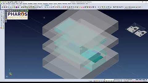 VISI – 3D Blank Layout #VISI #Strip #Tooldesign