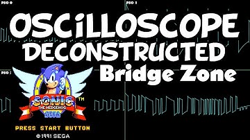 Sonic 1 (master system) - Bridge Zone - Oscilloscope Deconstruction