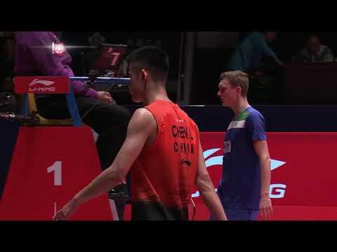 Chen Long Vs Axelsen : Badminton - Reigning Olympic champion Chen Long