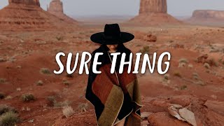 Miguel - Sure Thing (Lyrics)