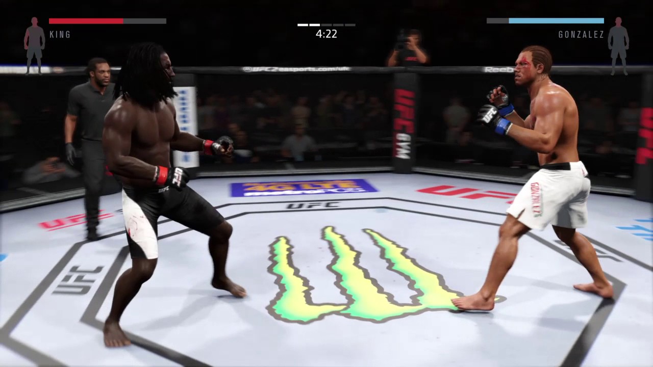 UFC 2 WHAT HAPPENS WHEN YOU PLAY WIT THE KING!!! video to gif