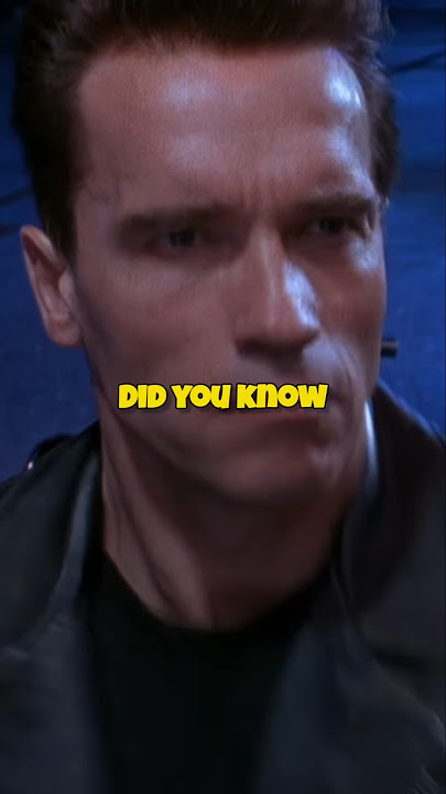 Did You Know For Terminator? #terminator #arnoldschwarzenegger