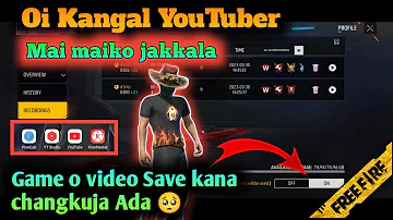 Kangal youtuber mai mai App rangko jakkala🥺|maidake game o gameplay ko save ka.a|garo free fire