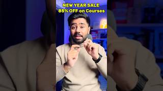 85% OFF on Courses (NEW YEAR SALE 2026) 🥳🎉 #kashifmajeed