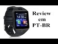 Review Smartwatch DZ09 em pt-br