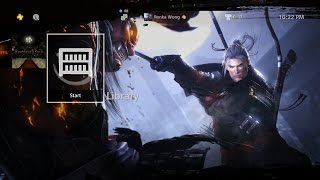 Nioh Yokai Static Theme PS4