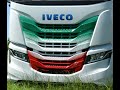 Italia Campioni d&#39;Europa Iveco S-Way Festeggia