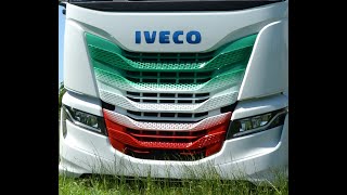 Italia Campioni d&#39;Europa Iveco S-Way Festeggia