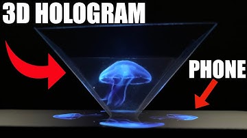 How To Make A 3D HOLOGRAM With Your Phone!