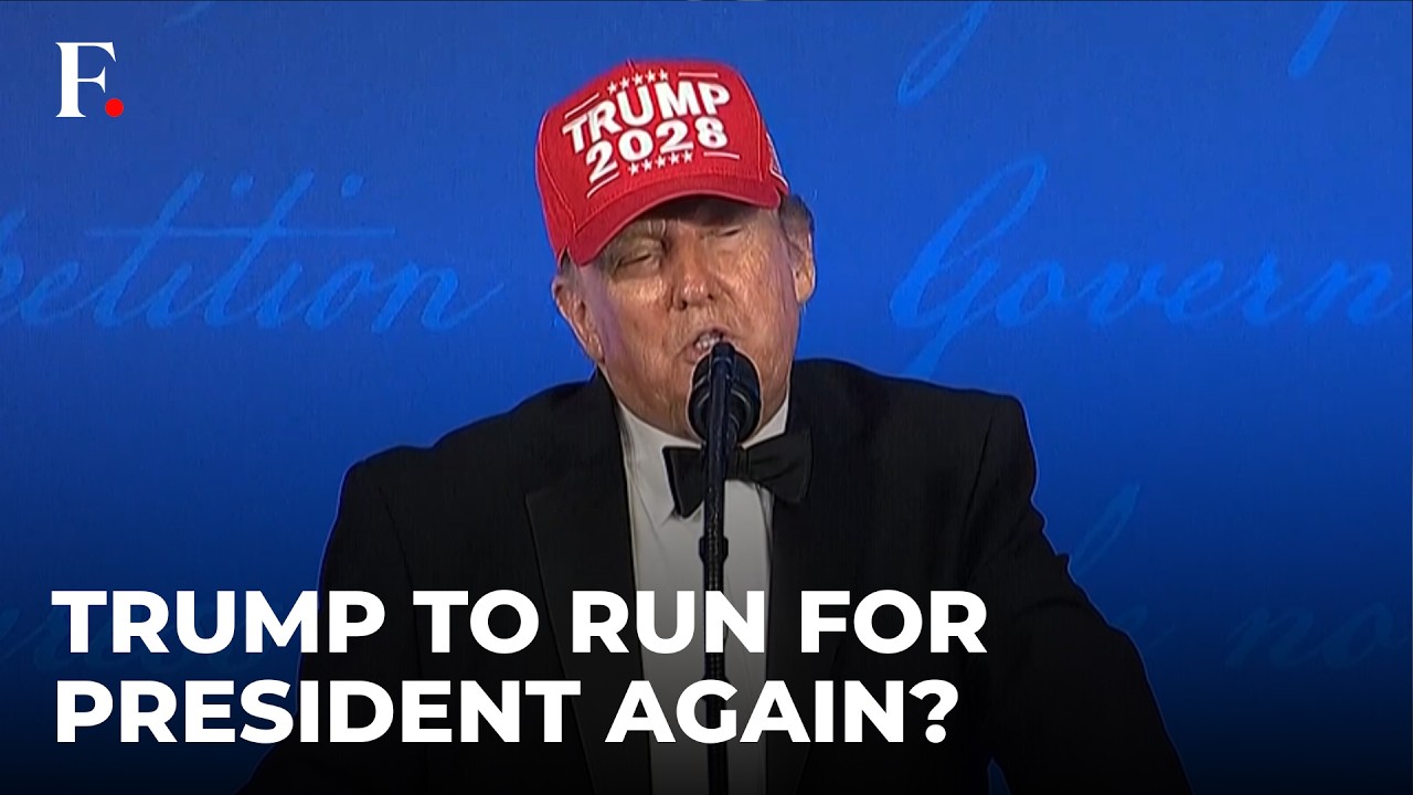 ‘I Am Going To Do It Again,’ Trump Jokes About Third Term in 2028 thumbnail