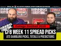 WCE: College Football Against the Spread Picks Week 11 ...
