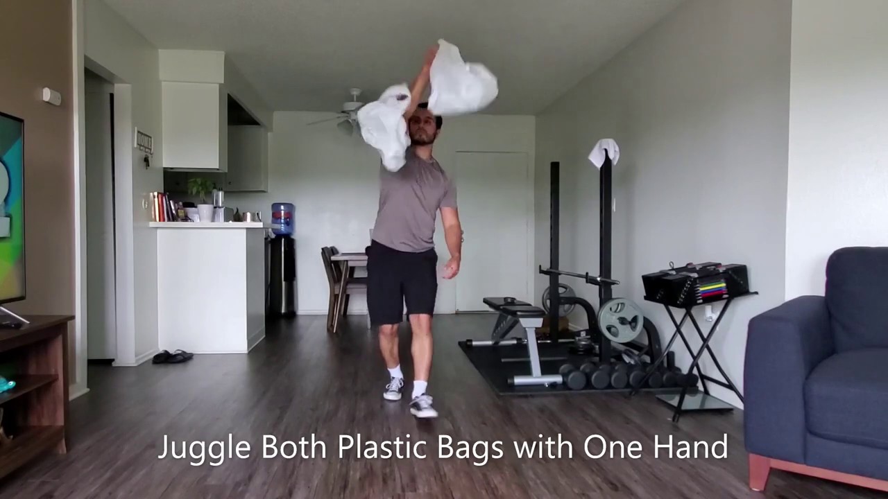 Juggling with Plastic Bags (Manipulative Skills) YouTube