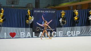 Balance Cup 2020, Третьякова Полина 2013 г.р., обруч