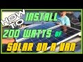 Installing Solar Panels on a Van | Solar Powered Phone Charger