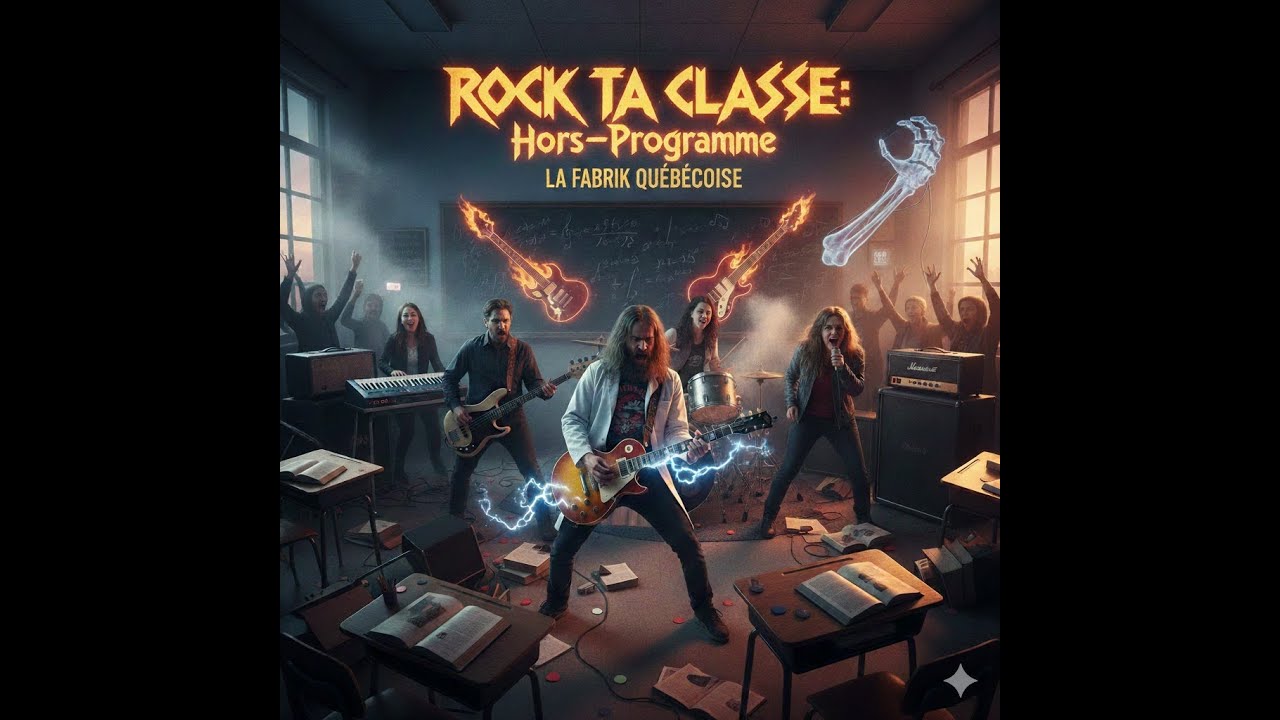 🎸📚 Rock ta classe (Hors-Programme) — Rock Progressif Québécois | La Fabrik Québécoise 🔥⚡