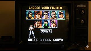 WHITE SHADOW SONYA playthrough 27 mortal kombat sega genesis