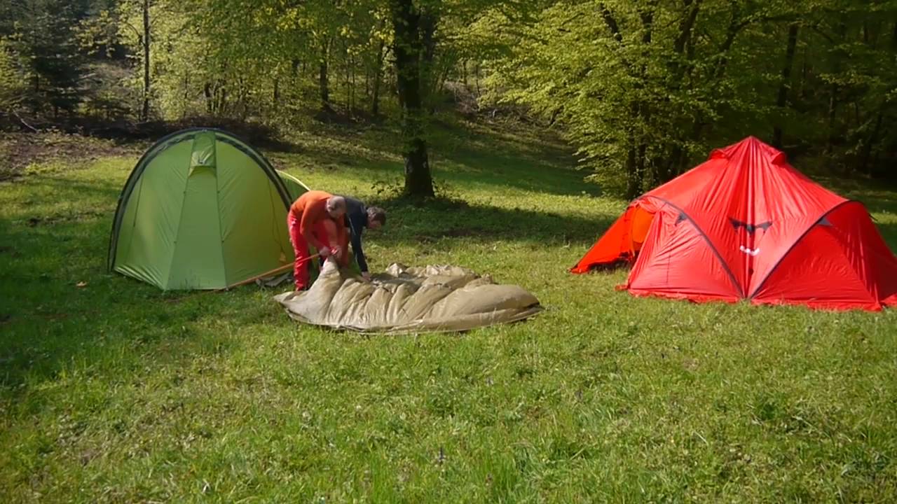 Montage de la Tente Fjallraven Abisko Endurance 4 - YouTube