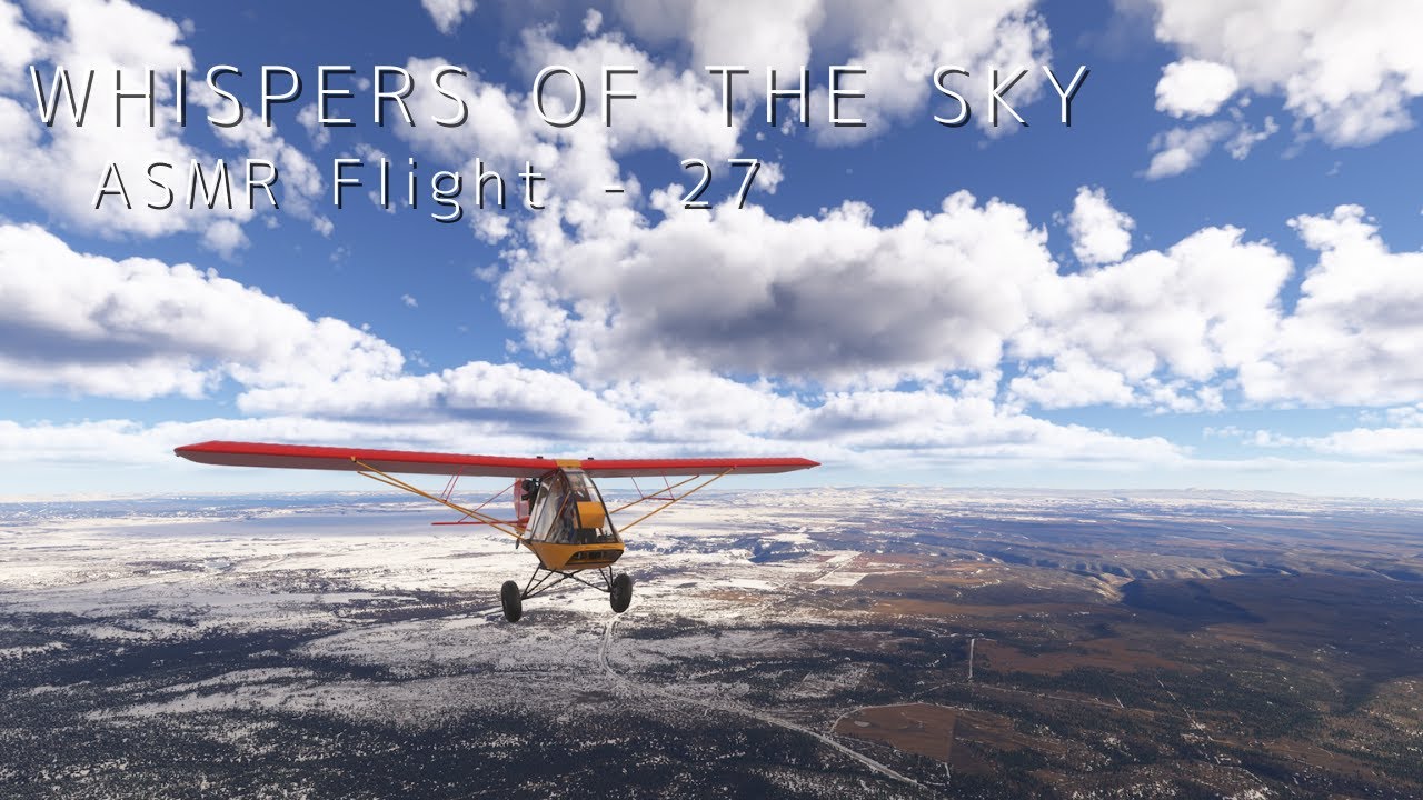 ASMR Flight | Chinook SJ over Monticello, Utah (No Commentary) //27