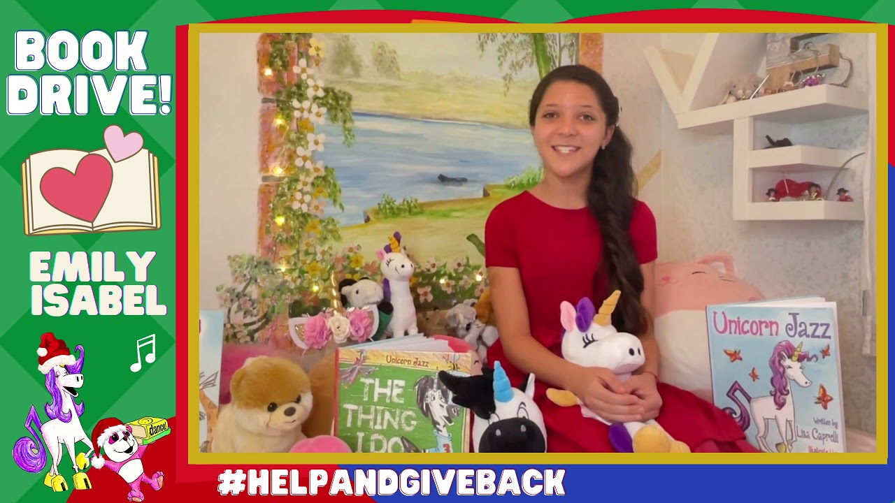 Unicorn Jazz Holiday Book Donation Drive for Kids Charities Children's Hospital of Orange County