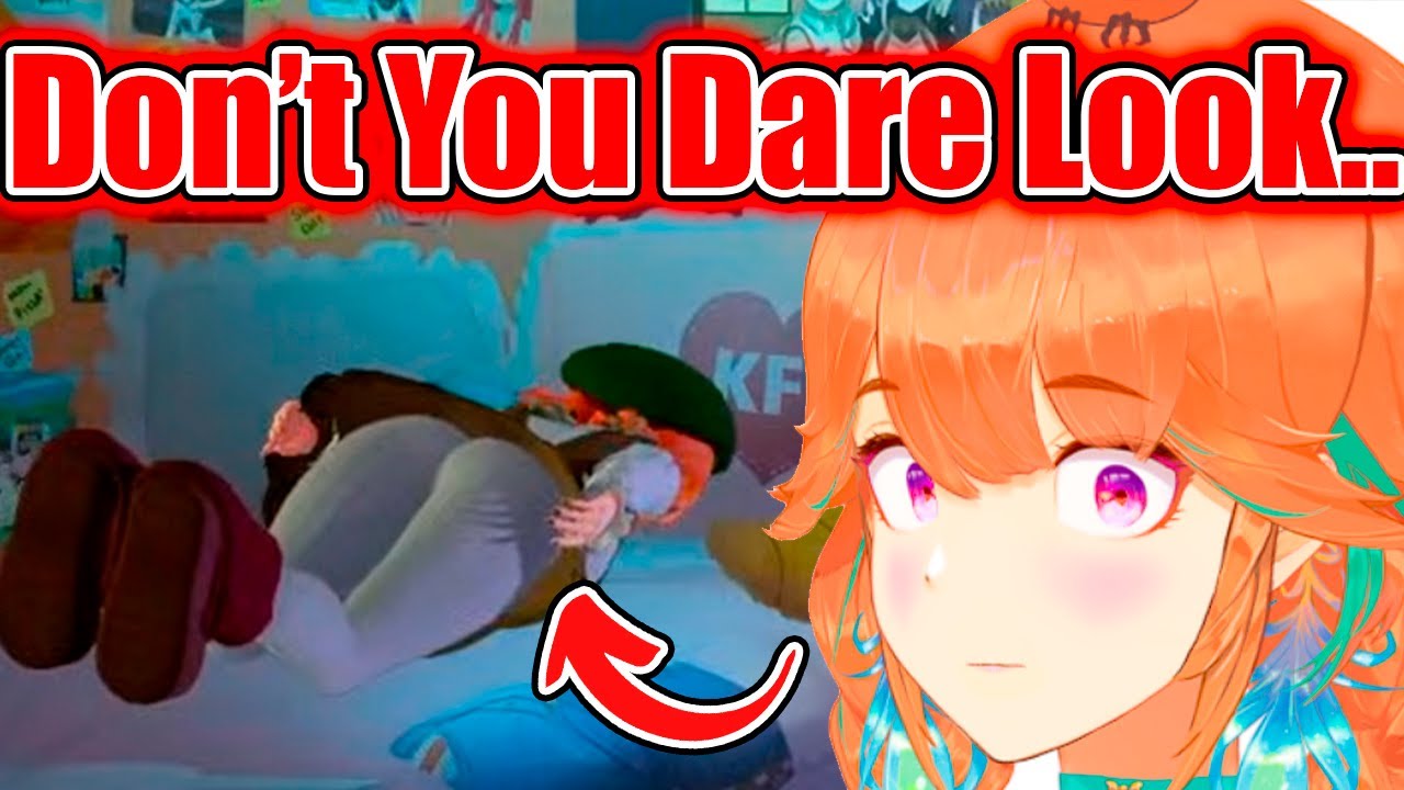 Kiara Accidentally Rotated Her Model a Bit Too Much…