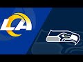 NFL Playoffs | Wildcard Round LA Rams vs Seattle Seahawks Play by Play & Reaction