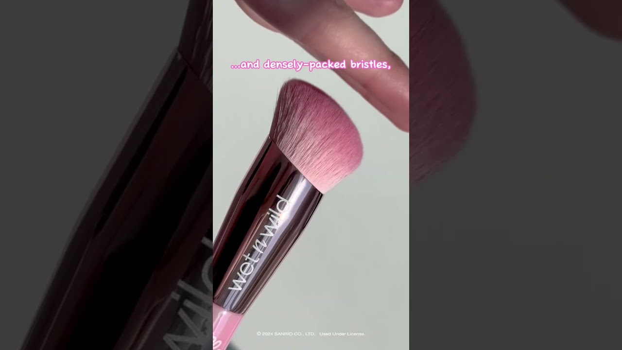 Create flawless, fun looks with the @HelloKitty 50th Anniversary 5-Piece Makeup Brush Set! ✨⁠