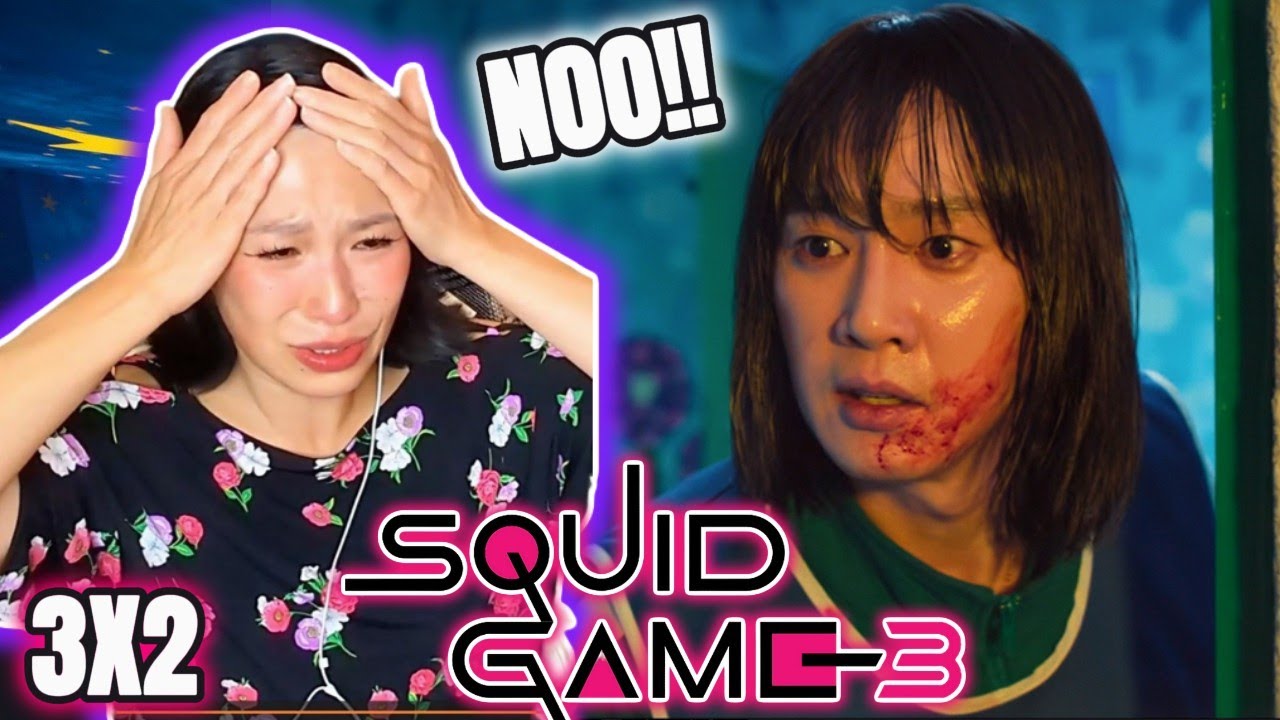 DISTRAUGHT! 😭 *SQUID GAME* 3x2 REACTION! | The Starry Night - YouTube
