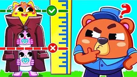 Baby Wants to Be Taller Song | Funny Song For Baby & Nursery Rhymes by Toddler Zoo