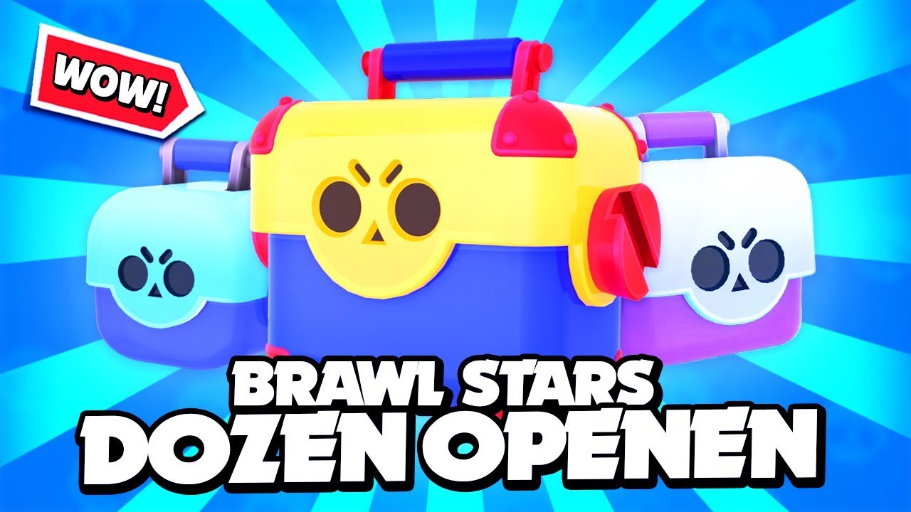 ALLE DOZEN OPENEN in BRAWL STARS!! (MEGA DOOS + GROTE DOOS + NORMALE