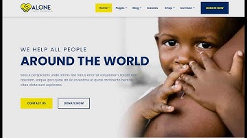 Alone Theme Installation and Demo Import | Charity Multipurpose Non-profit WordPress Theme