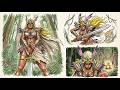 Amazoness Paladin - Survivalist Couture and Matrialcar Graciousness [Design &amp; Lore Essay]