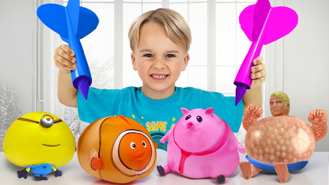 Веселые научные эксперименты с надувными игрушками