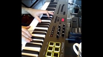 Playing FLEX synthetizer - FL studio + Nektar impact LX61 midi controller