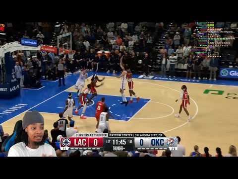 FlightReacts To CLIPPERS at THUNDER | FULL GAME HIGHLIGHTS | October 25, 2026!