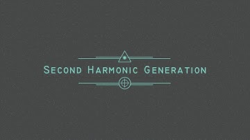 Microscopy principals: Multiphoton Selecting for Second Harmonic Generation