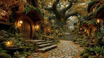 Hidden Medieval Woodland Hamlet: Medieval Soundscapes for Relax, Study