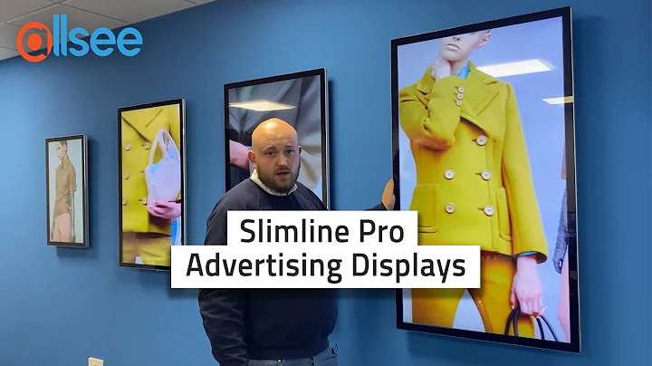 Digital Signage Product Overview - Slimline Pro Advertising Display